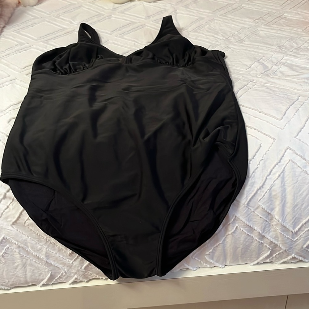 Black bathing suit
